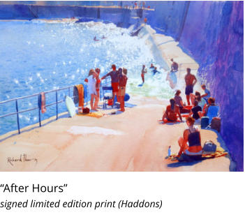 “After Hours” signed limited edition print (Haddons)